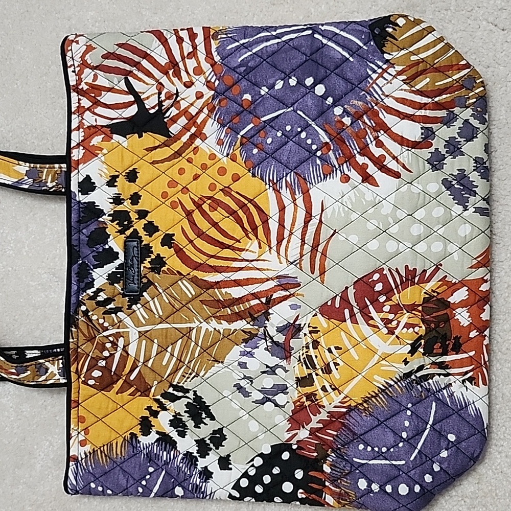 Vera Bradley Painted Feathers Tote Bag